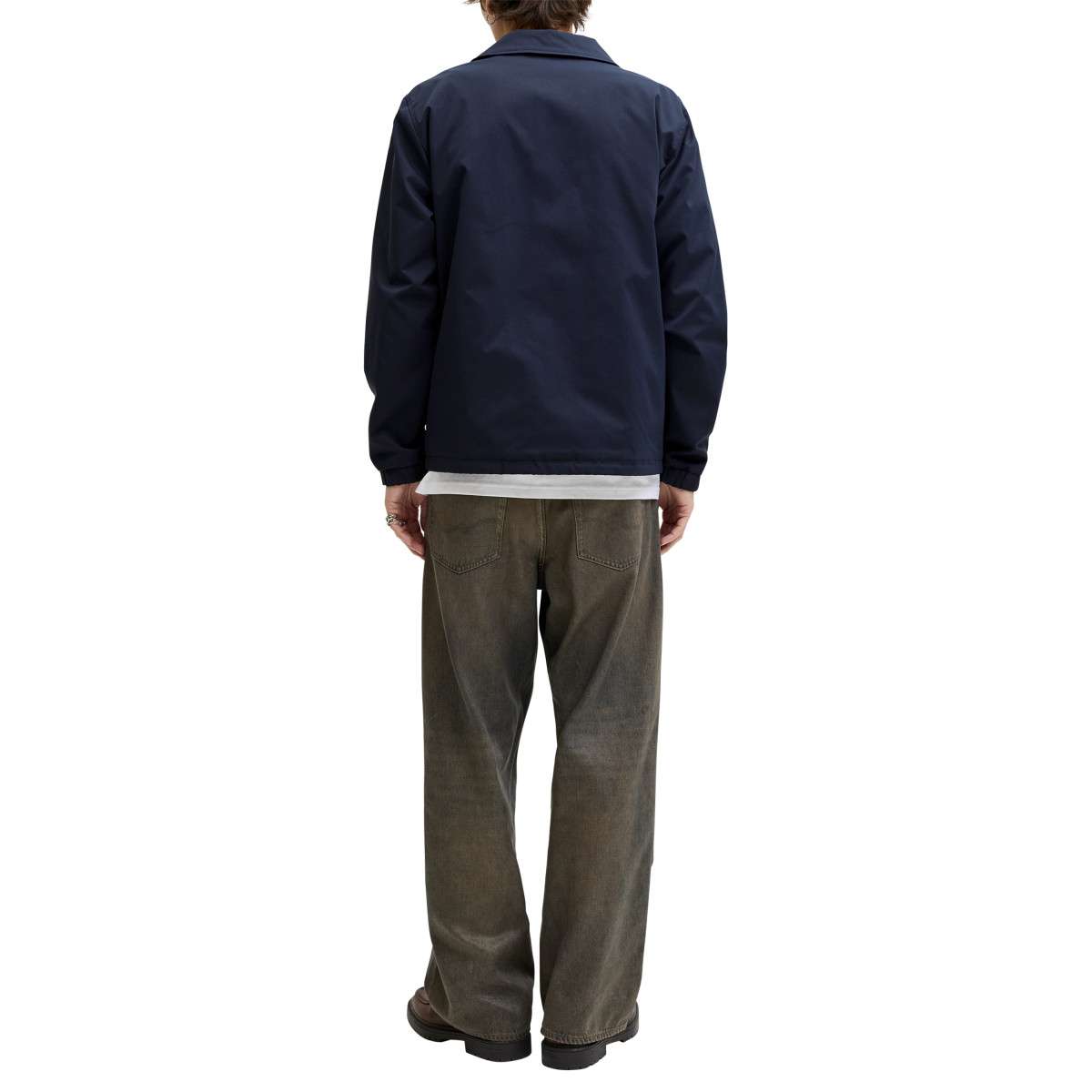 Blousons Blouson ajustée - 12291663 homme bleu Jack & Jones Blousons Blouson ajustée - 12291663 homme bleu Bleu