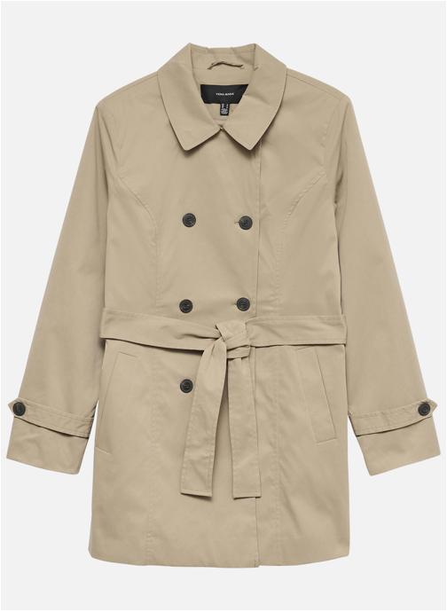 Vero Moda Trench-coats Manteau - 10329343 femme beige