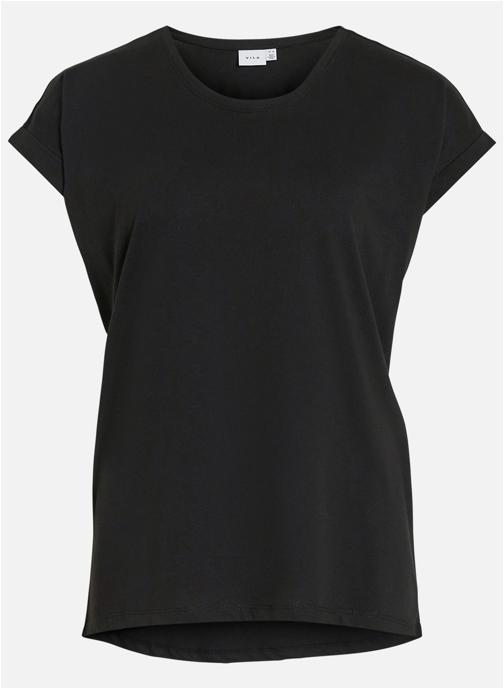 Vila Tee-shirts T-shirt droit - 14083083 femme noir