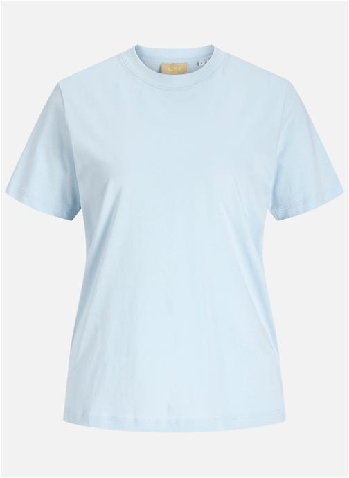 JJXX Tee-shirts T-shirt coton biologique col rond droite - 12200182 femme bleu