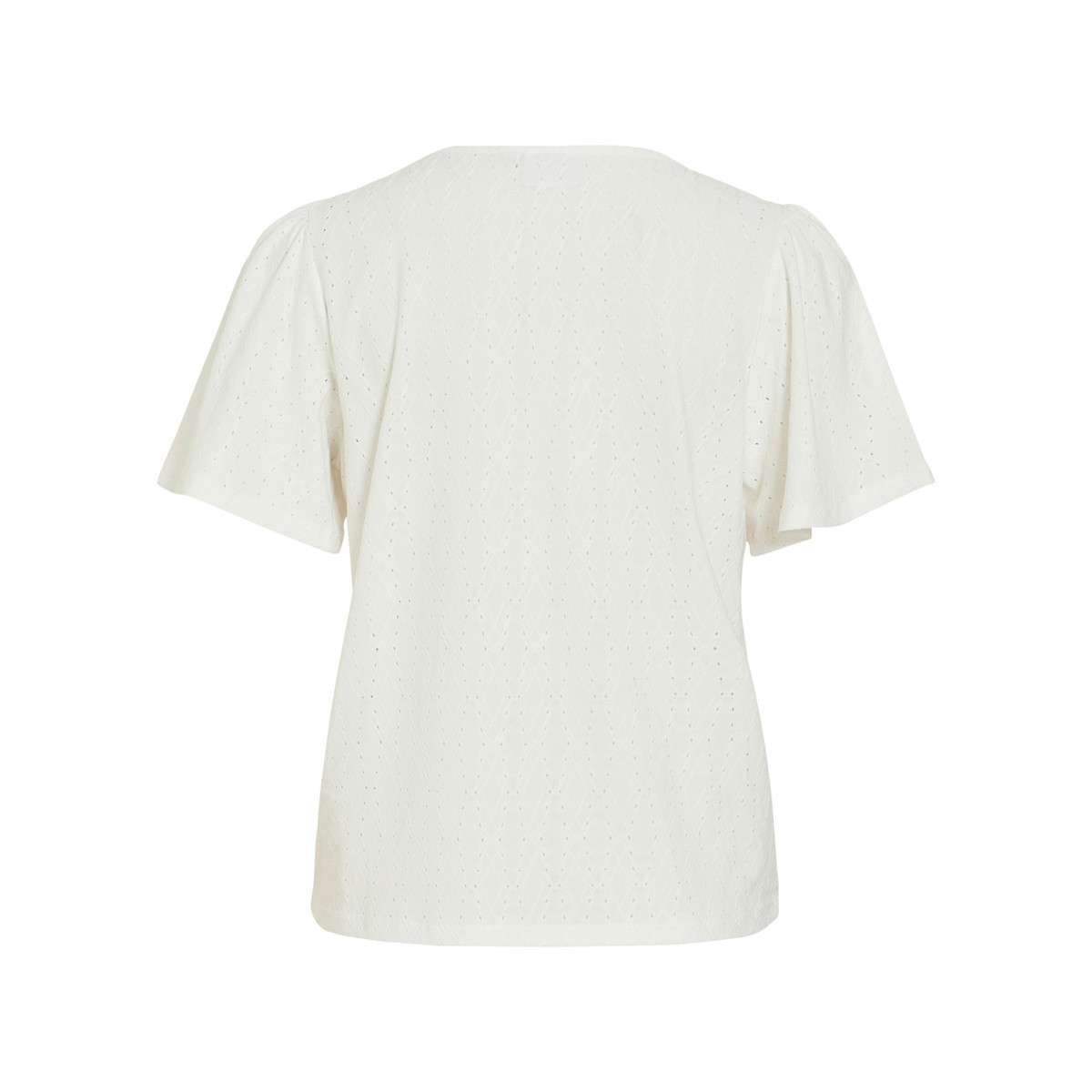 Tee-shirts T-shirt géométrique droit - 14111807 femme blanc Vila Tee-shirts T-shirt géométrique droit - 14111807 femme blanc Blanc