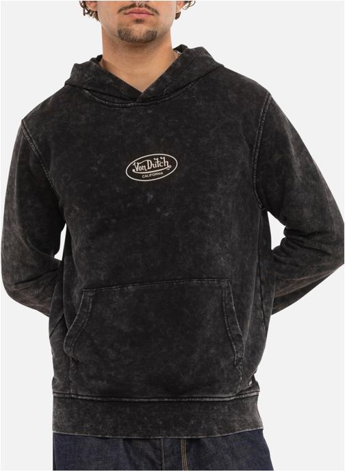 Von Dutch Sweats à capuche Sweat à capuche droit - Vd/1/Swt/Mattia/An homme gris