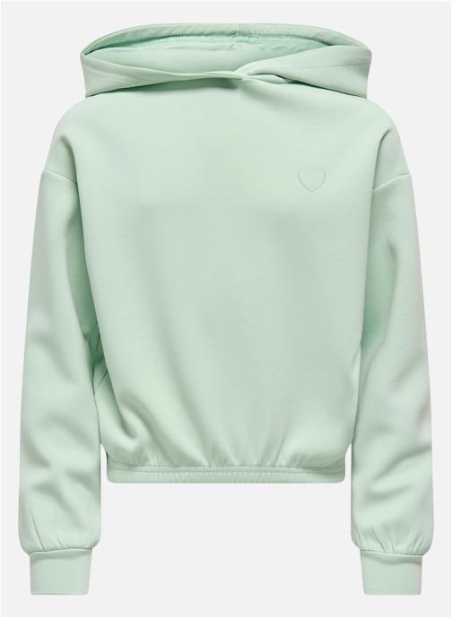 ONLY Sweats à capuche Sweat à capuche droit - 15364592 fille vert
