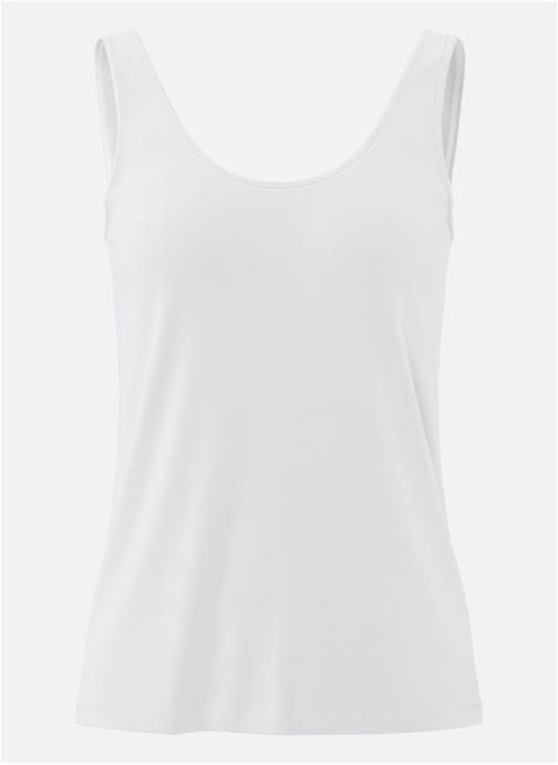 Pieces Débardeurs Débardeur droit - 17100687 femme blanc