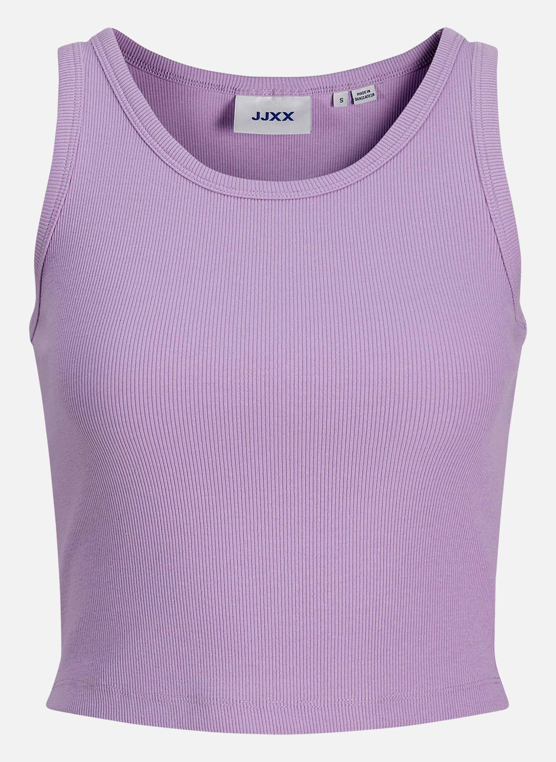 Débardeurs Débardeur coton biologique femme violet JJXX Débardeurs Débardeur coton biologique femme violet Violet