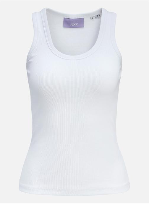 JJXX Débardeurs Débardeur coton biologique femme blanc