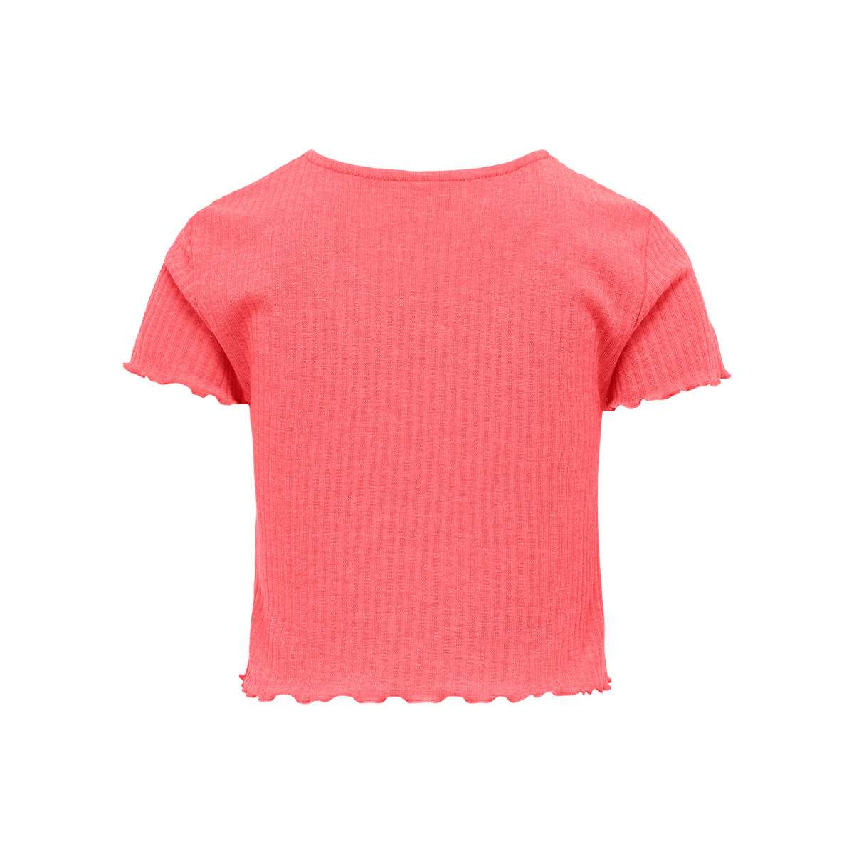 Tee-shirts T-shirt col rond ajusté - 15225338 fille rouge ONLY Tee-shirts T-shirt col rond ajusté - 15225338 fille rouge Rouge