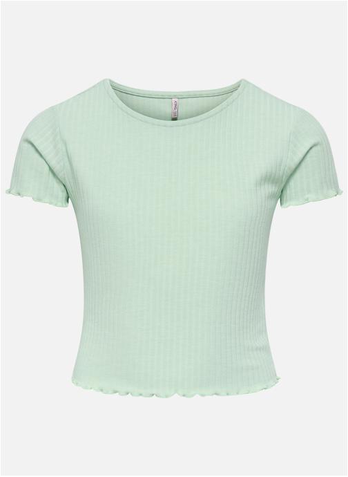 ONLY Tee-shirts T-shirt col rond ajusté - 15225338 fille vert