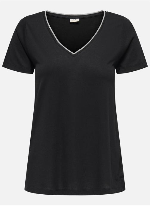 JDY Tee-shirts T-shirt droit - 15317565 femme noir