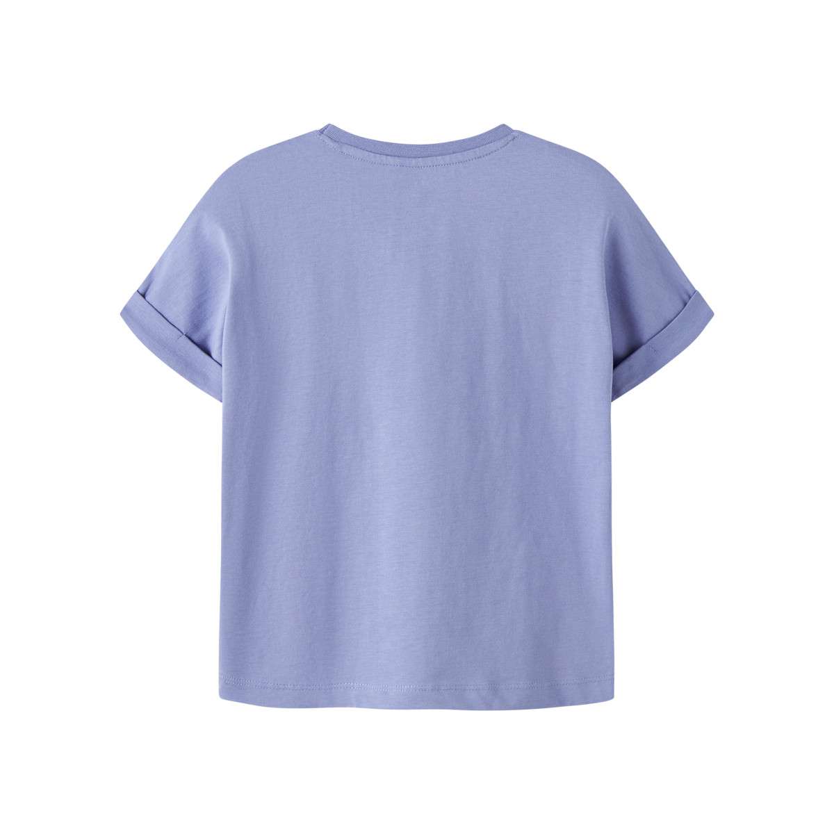 Tee-shirts T-shirt coton biologique col rond droit - 13253523 fille violet Name it Tee-shirts T-shirt coton biologique col rond droit - 13253523 fille violet Violet