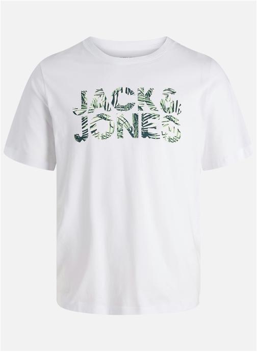 Jack & Jones Tee-shirts T-shirt coton biologique - 12289257 garçon blanc