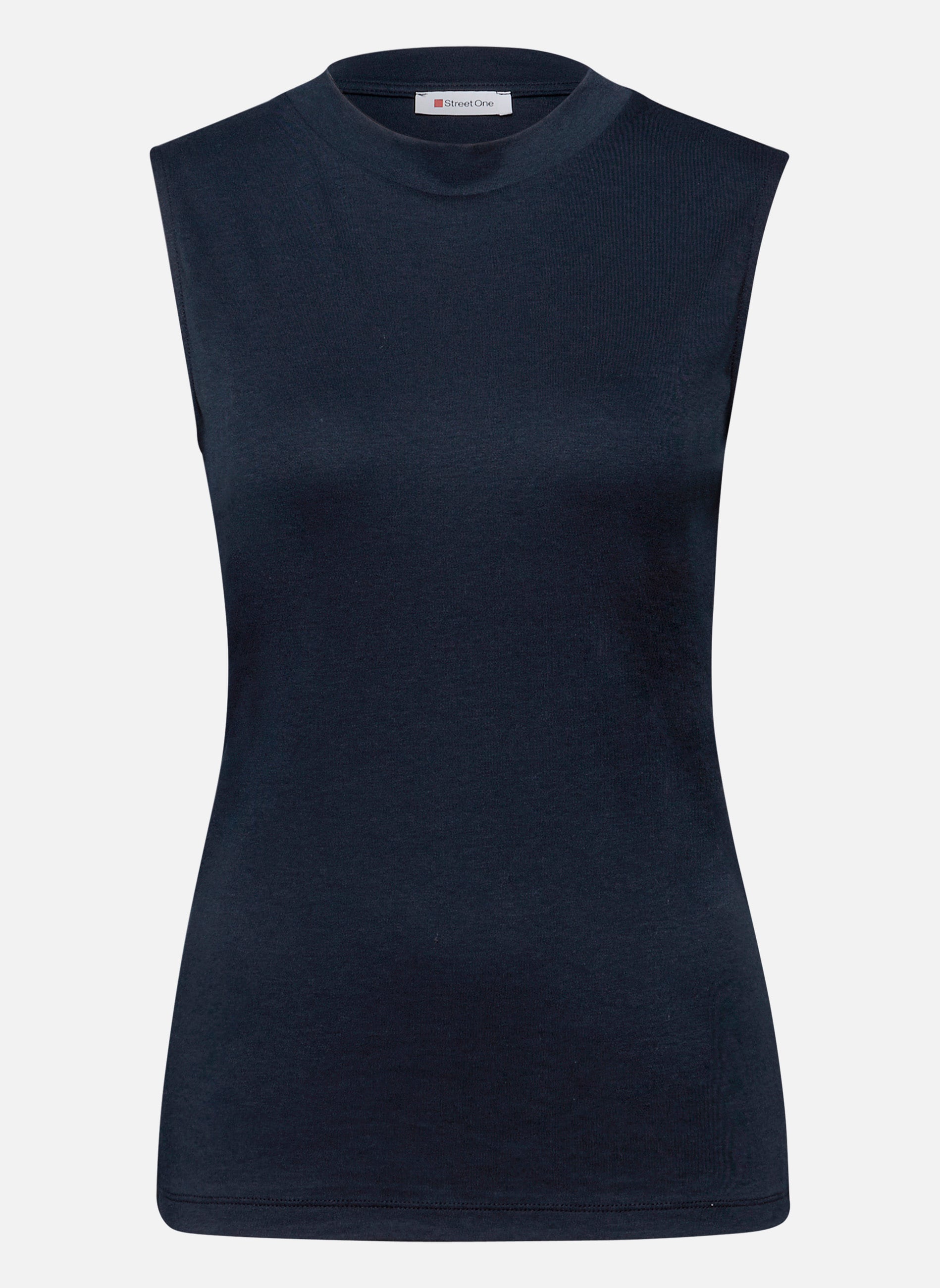 Tee-shirts Top droit - 324615 femme bleu Street One Tee-shirts Top droit - 324615 femme bleu Bleu
