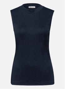 Tee-shirts Top droit - 324615 femme bleu Street One Tee-shirts Top droit - 324615 femme bleu Bleu