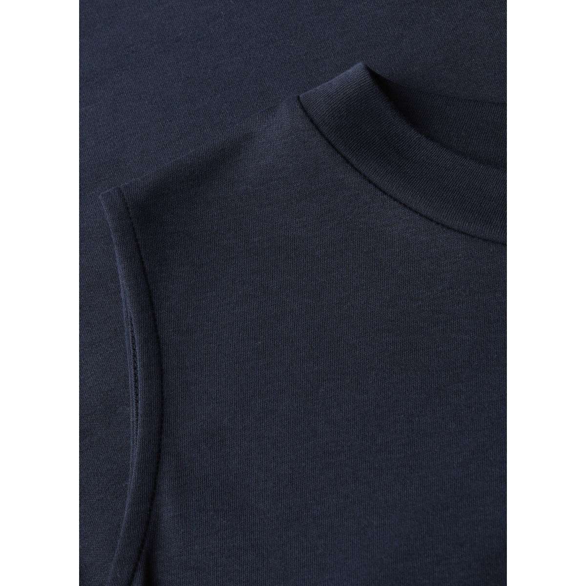 Tee-shirts Top droit - 324615 femme bleu Street One Tee-shirts Top droit - 324615 femme bleu Bleu