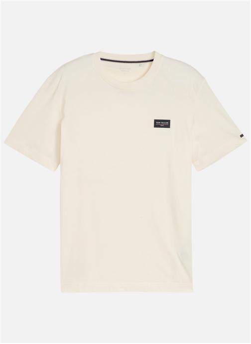 Tom Tailor Tee-shirts T-shirt coton col rond droit - 1050187 homme blanc