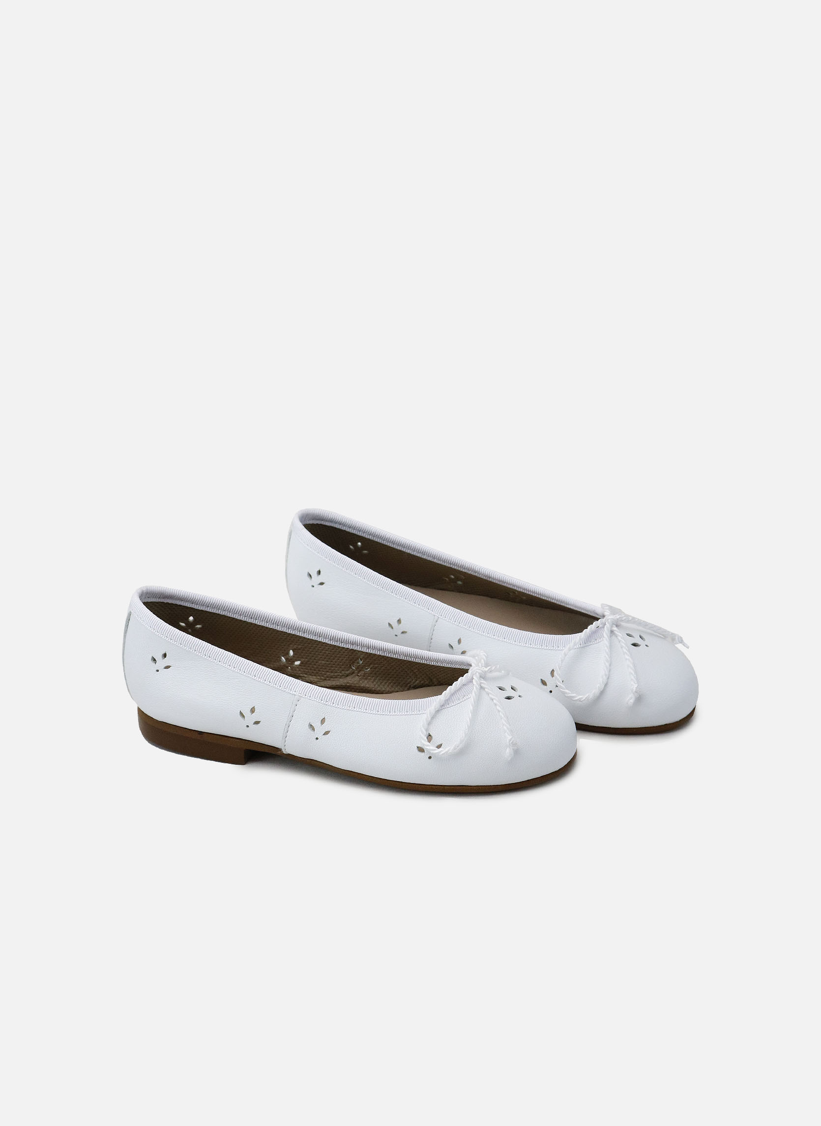 Ballerines Ballerine 44042AN-ALFA-BLANCO Blanco fille blanc Eli 1957 Ballerines Ballerine 44042AN-ALFA-BLANCO Blanco fille blanc Blanc