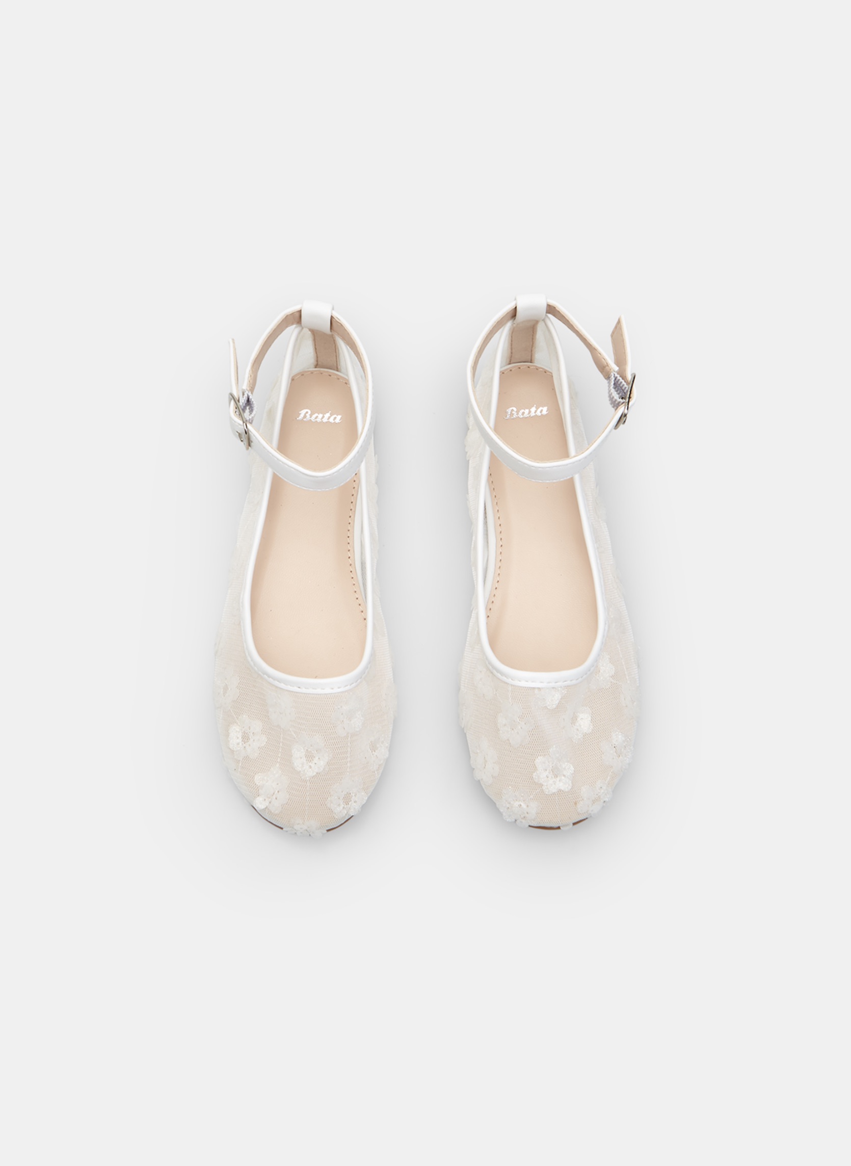 Ballerines 3211410 fille blanc Bata Ballerines 3211410 fille blanc Blanc