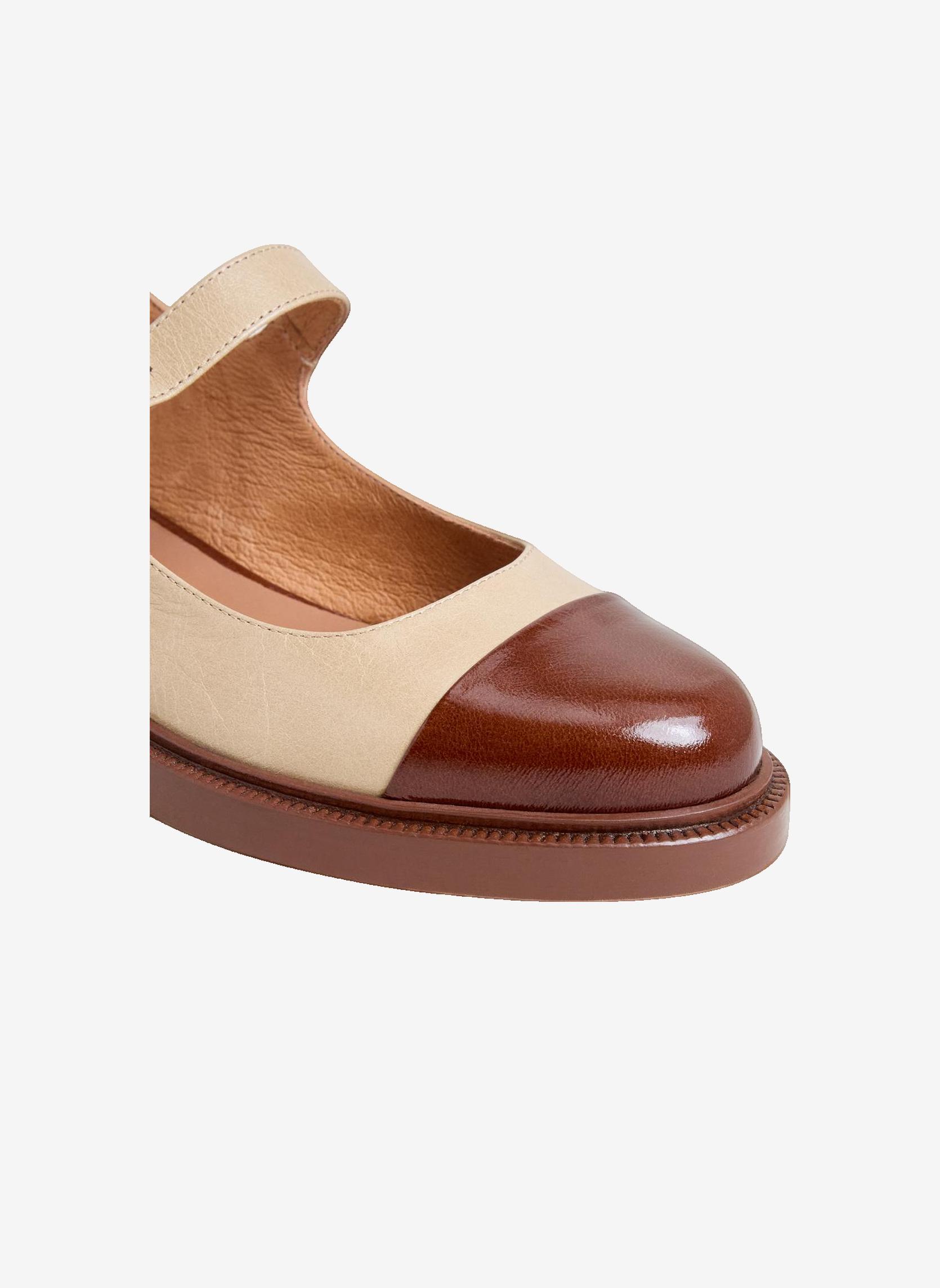 Ballerines classiques DANKE femme beige Jonak Ballerines classiques DANKE femme beige Greige