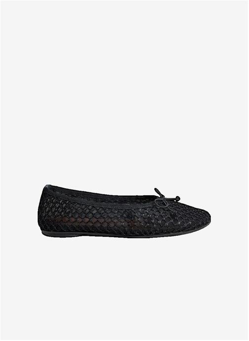 Jonak Ballerines classiques dalessia-mesh-e26 femme noir