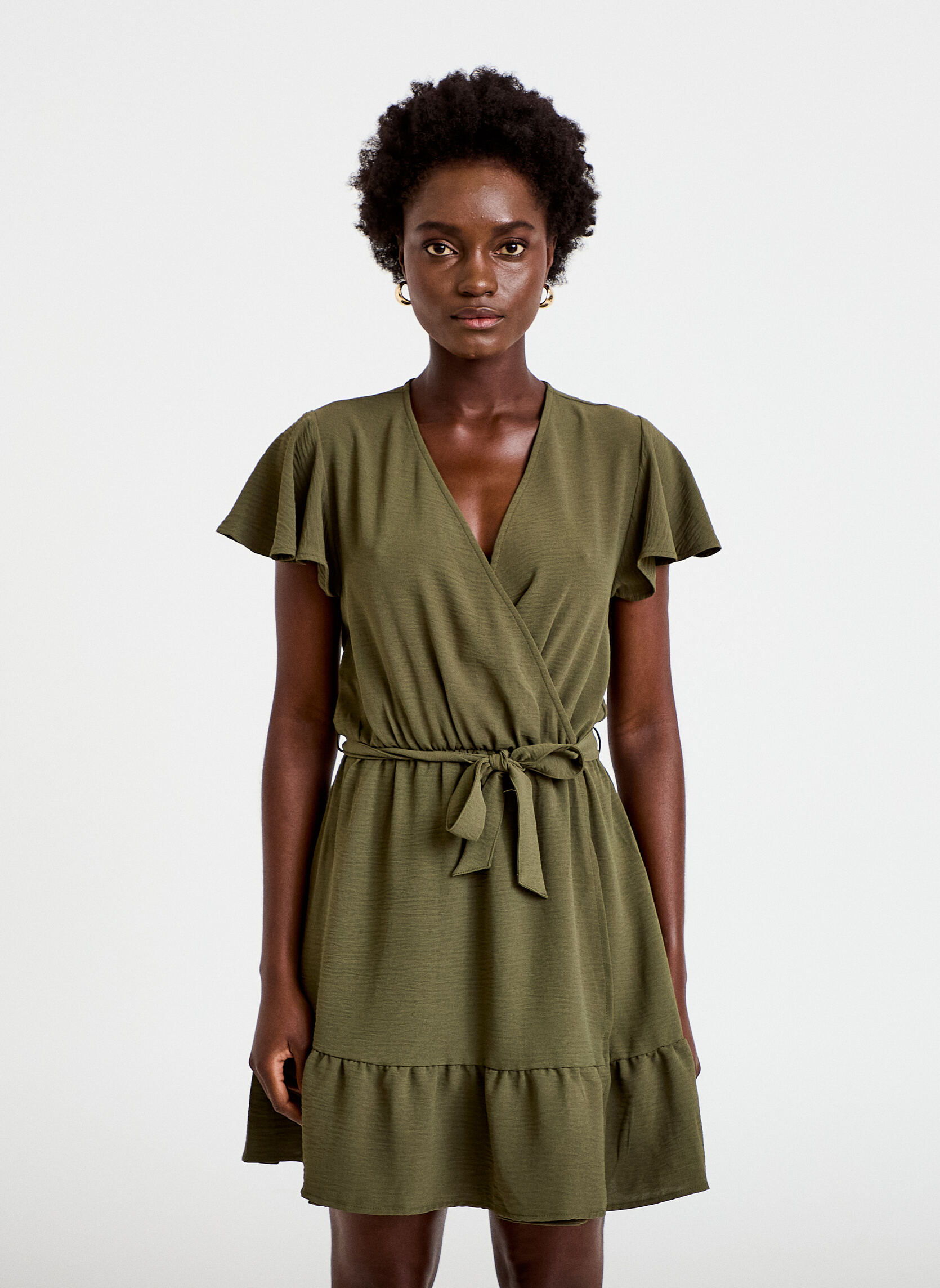 Robes ROBOCOEUR femme vert Cache Cache Robes ROBOCOEUR femme vert Kaki