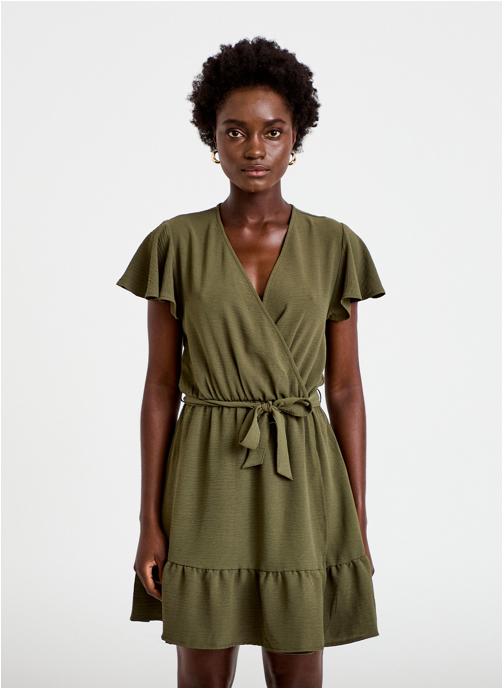 Cache Cache Robes ROBOCOEUR femme vert