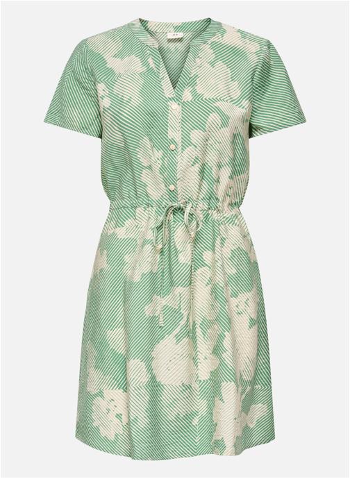 JDY Robes Robe courte floral ajustée - 15371204 femme vert