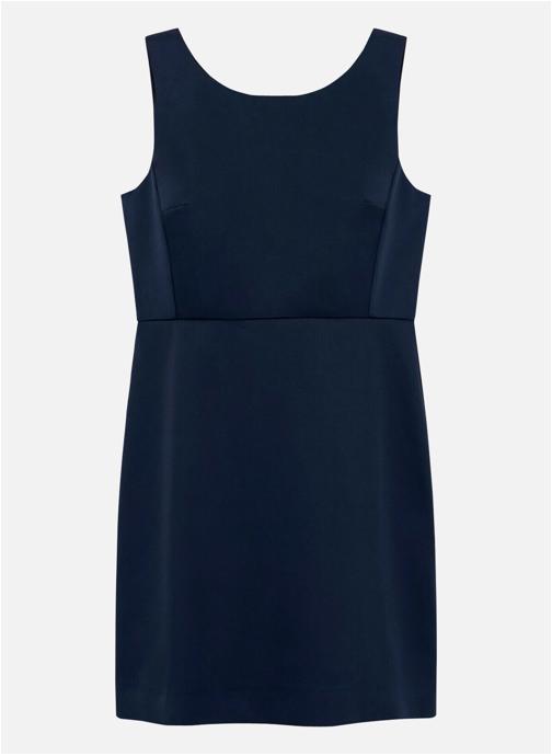 Caroll Robes Robe courte cintrée - 261R-Rsoline2 femme bleu