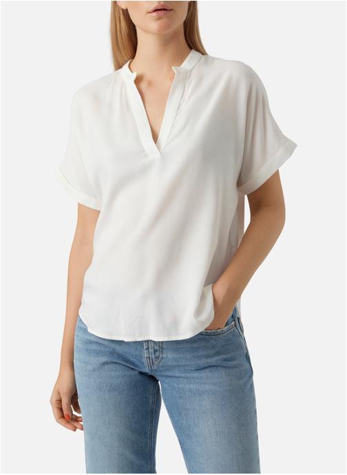 Vero Moda Tops Top droit - 10279697 femme blanc