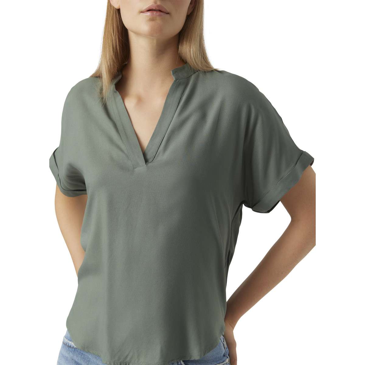 Tops Top - 10279697 femme vert Vero Moda Tops Top - 10279697 femme vert Vert