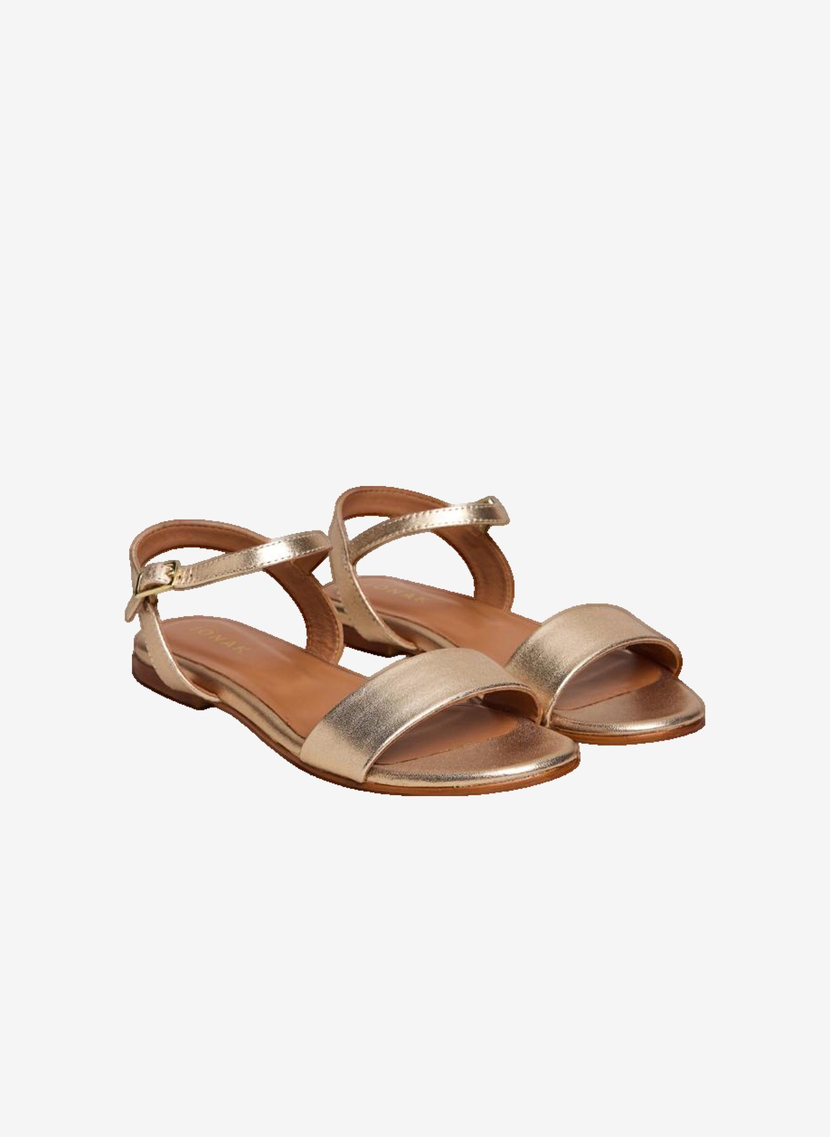 Sandales WAGRAM femme or et bronze Jonak Sandales WAGRAM femme or et bronze Or