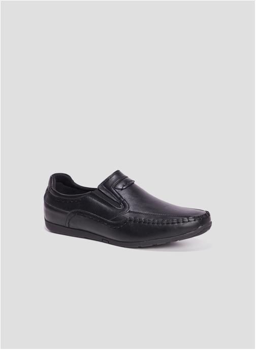 WALKING CONFORT Mocassins Chaussures confort - S_HS_LOAF_AMAR_161 homme noir