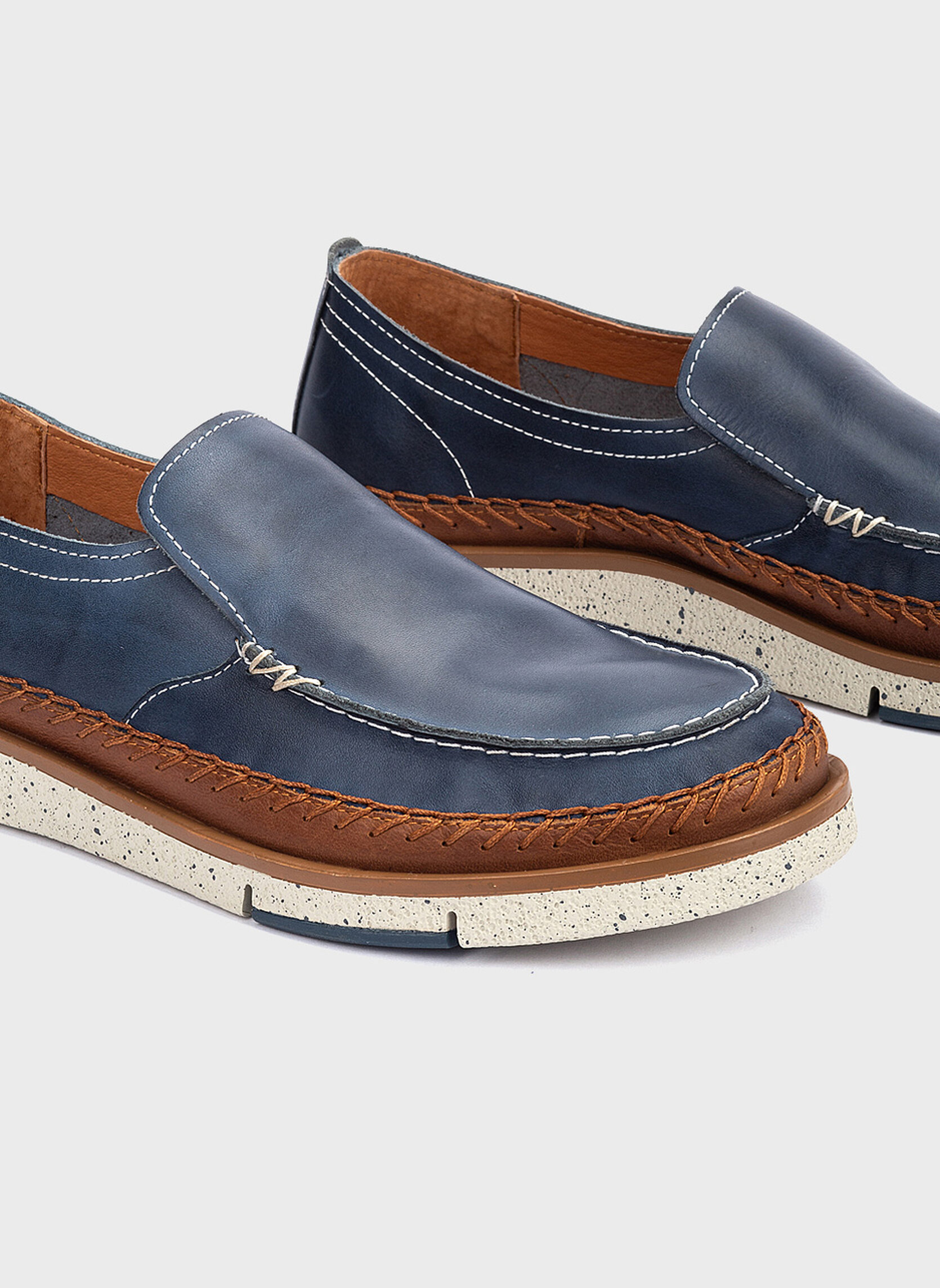 Mocassins SAN JUAN homme bleu Pikolinos Mocassins SAN JUAN homme bleu Bleu