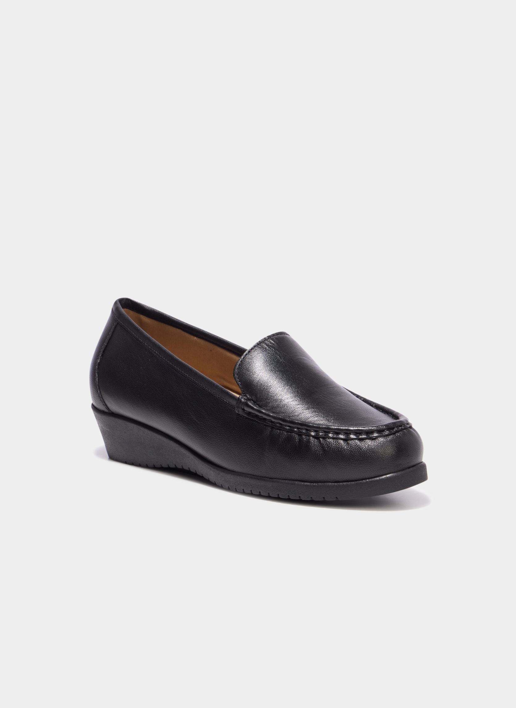 Mocassins WALKDEUX_S_F_MOC_252 femme noir CONFORTISSIMO Mocassins WALKDEUX_S_F_MOC_252 femme noir Noir