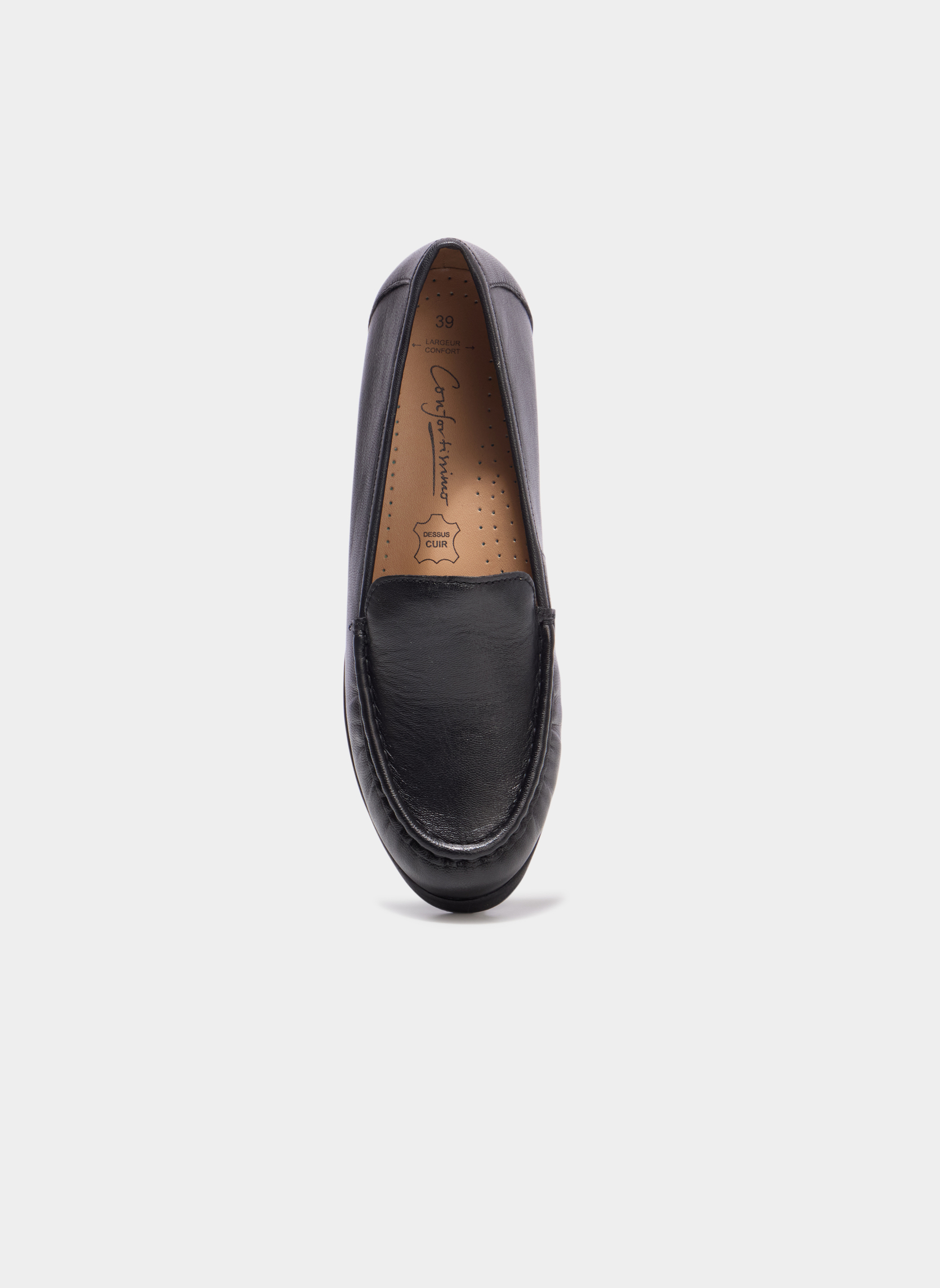 Mocassins WALKDEUX_S_F_MOC_252 femme noir CONFORTISSIMO Mocassins WALKDEUX_S_F_MOC_252 femme noir Noir