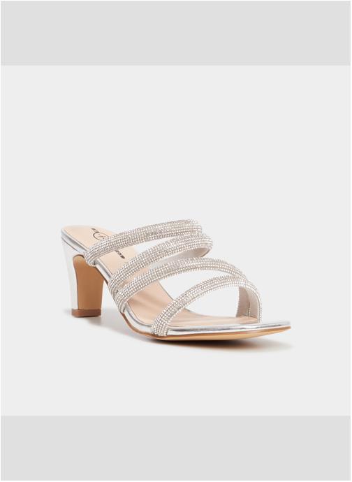 Mosquitos Mules Mules, tongs - HACKIMBRILE_S_F_MUL_5_241 femme argent