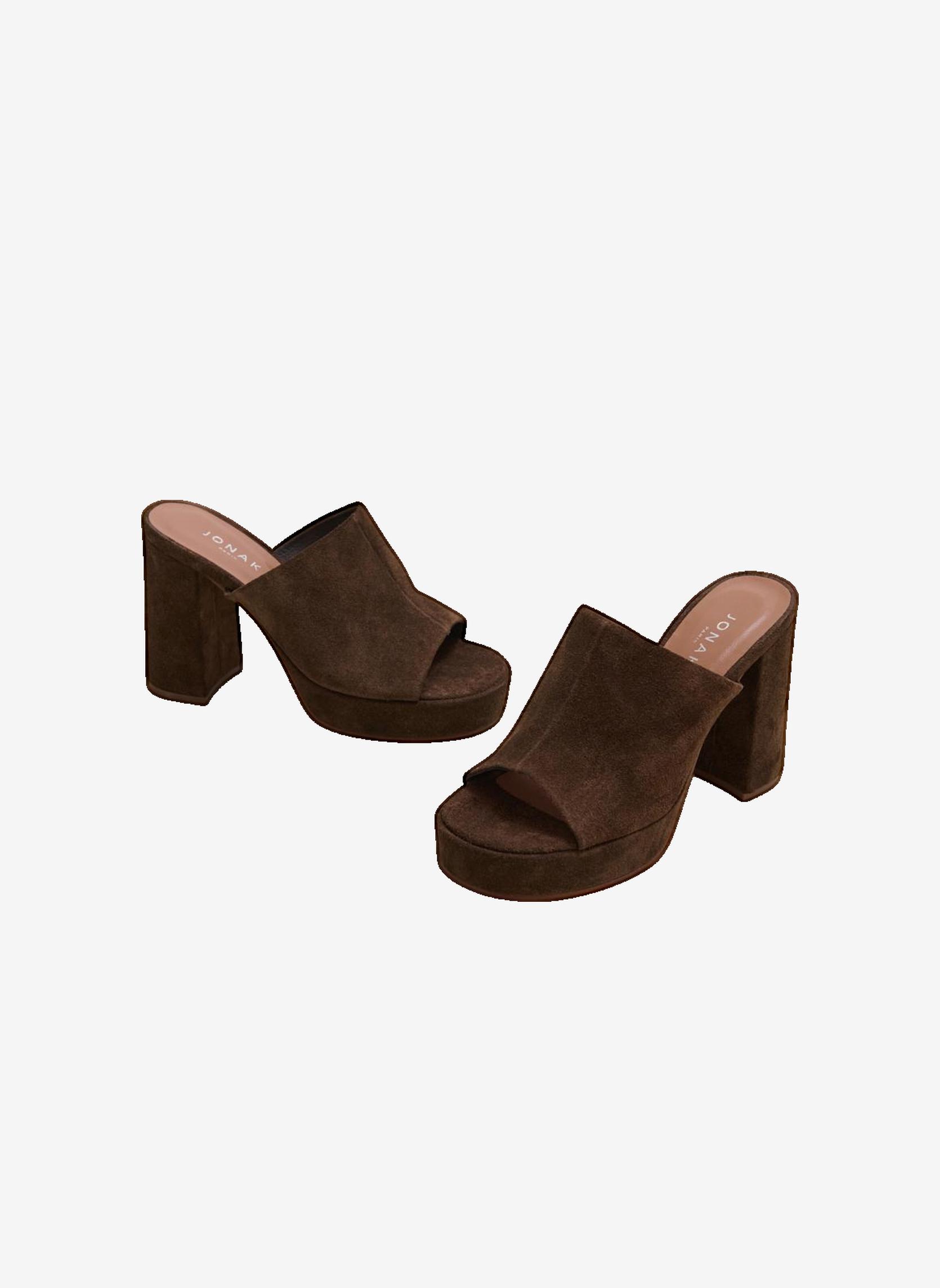 Mules DELLLE femme marron Jonak Mules DELLLE femme marron Marron