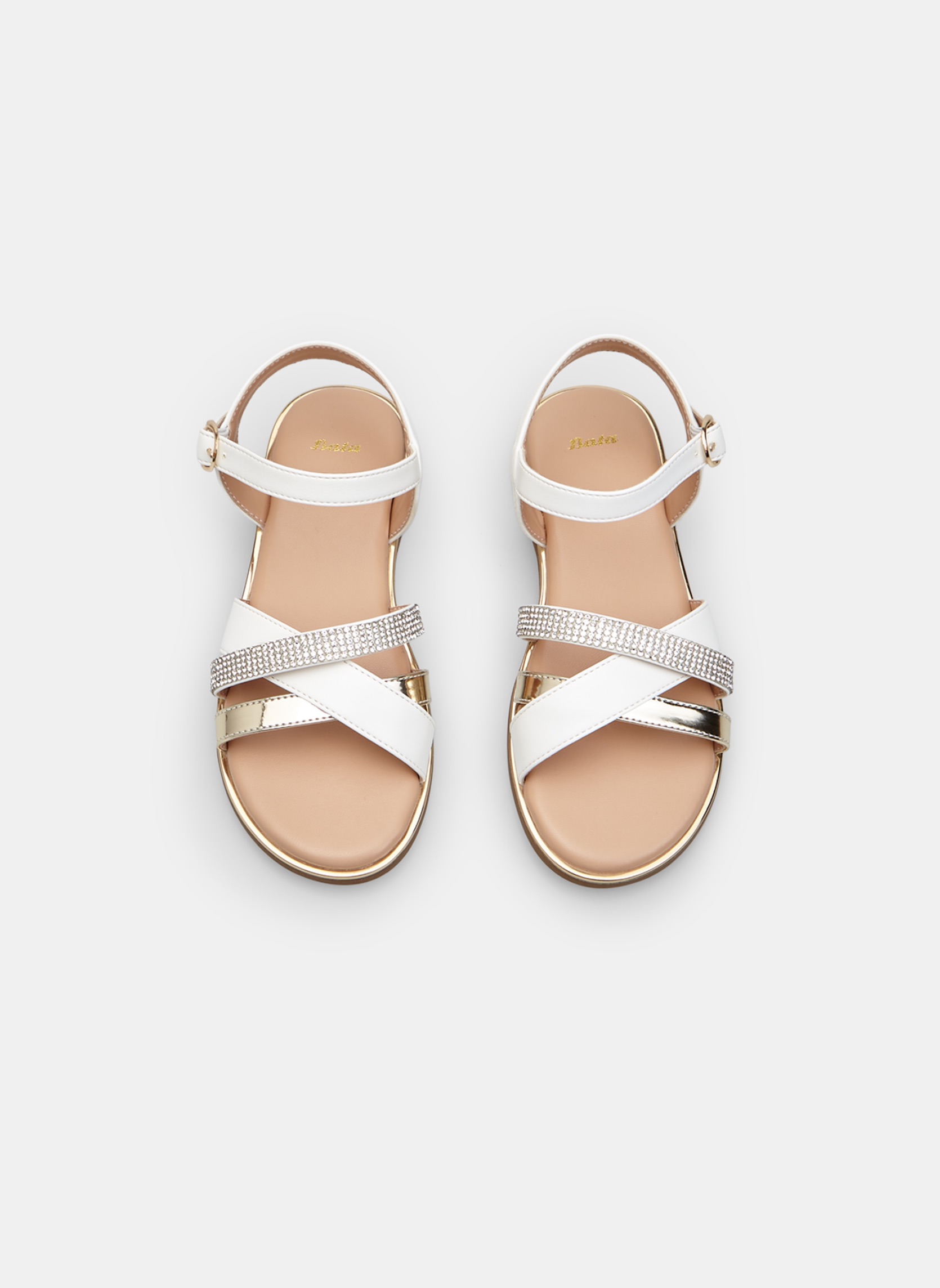 Sandales 3611481 fille blanc Bata Sandales 3611481 fille blanc Blanc