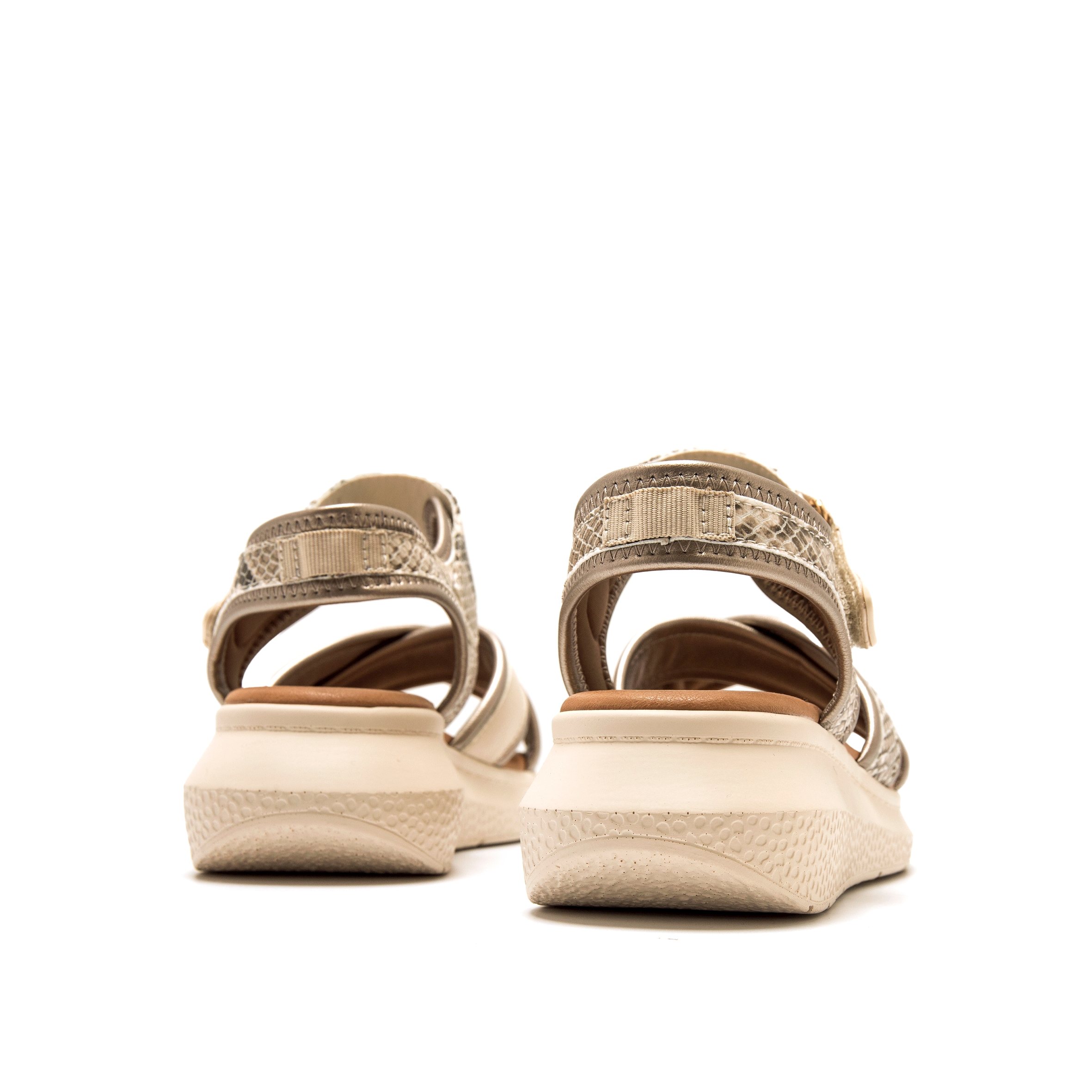 Sandales Sandales compensées Femme MTNG COTTON noir femme beige MTNG Sandales Sandales compensées Femme MTNG COTTON noir femme beige Beige