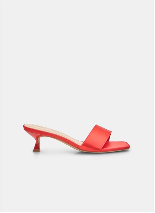 Bata Sandales Sandale pour femme avec bride et talon assortis - Rouge femme rouge