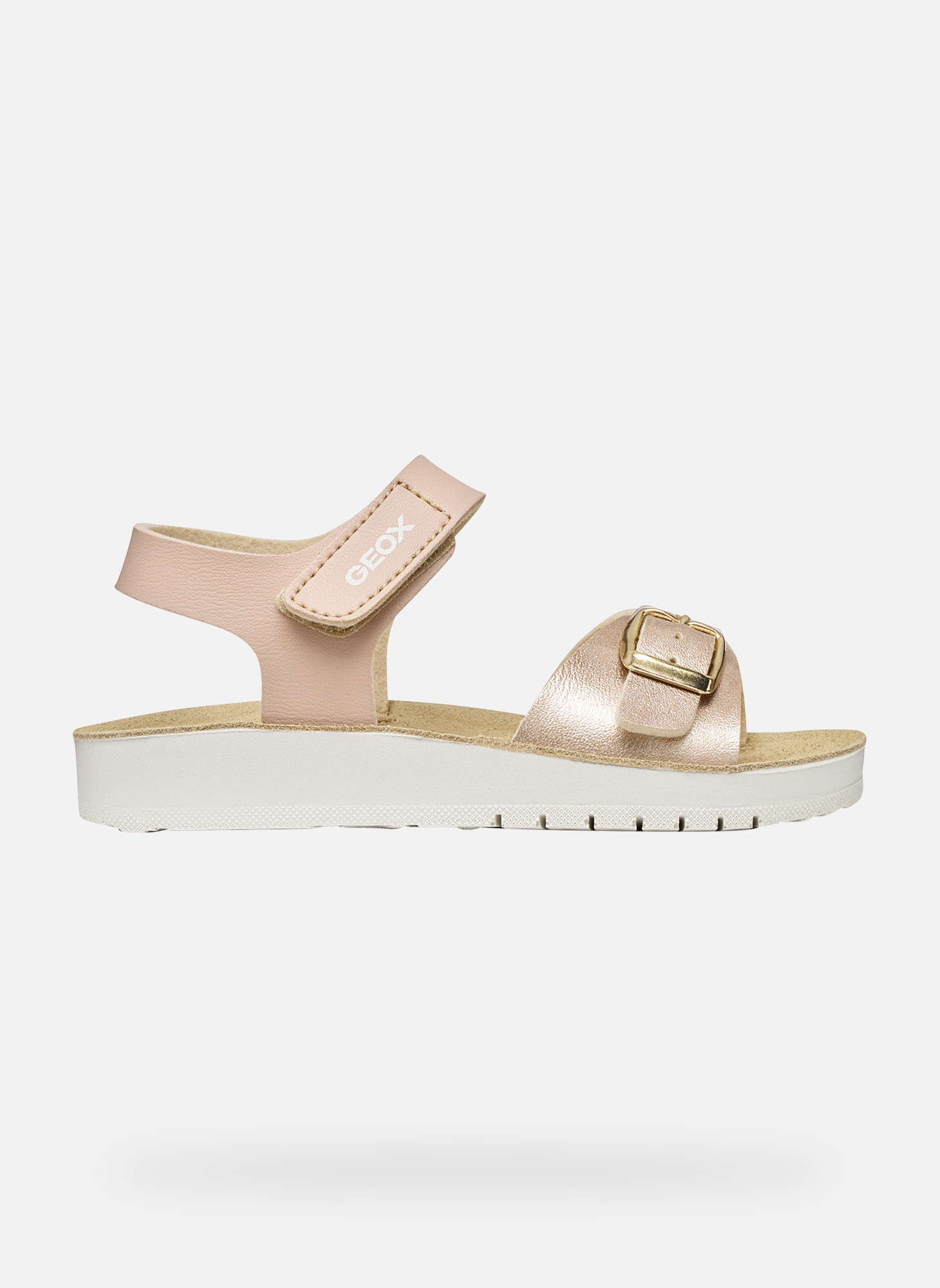 Sandales SANDAL COSTAREI GIRL fille rose Geox Sandales SANDAL COSTAREI GIRL fille rose Rose