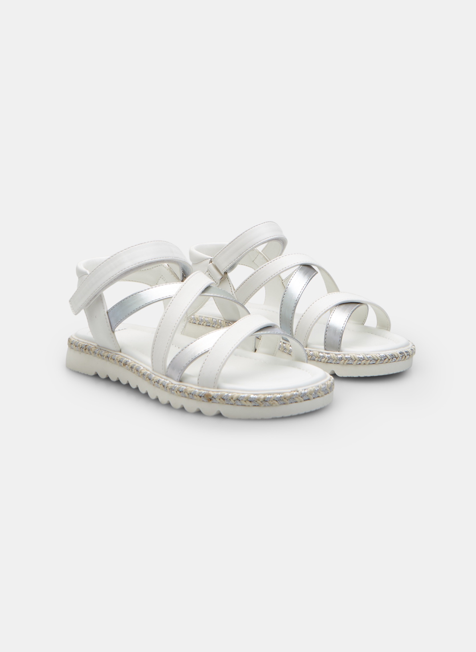 Sandales 3611491 fille blanc Bata Sandales 3611491 fille blanc Blanc