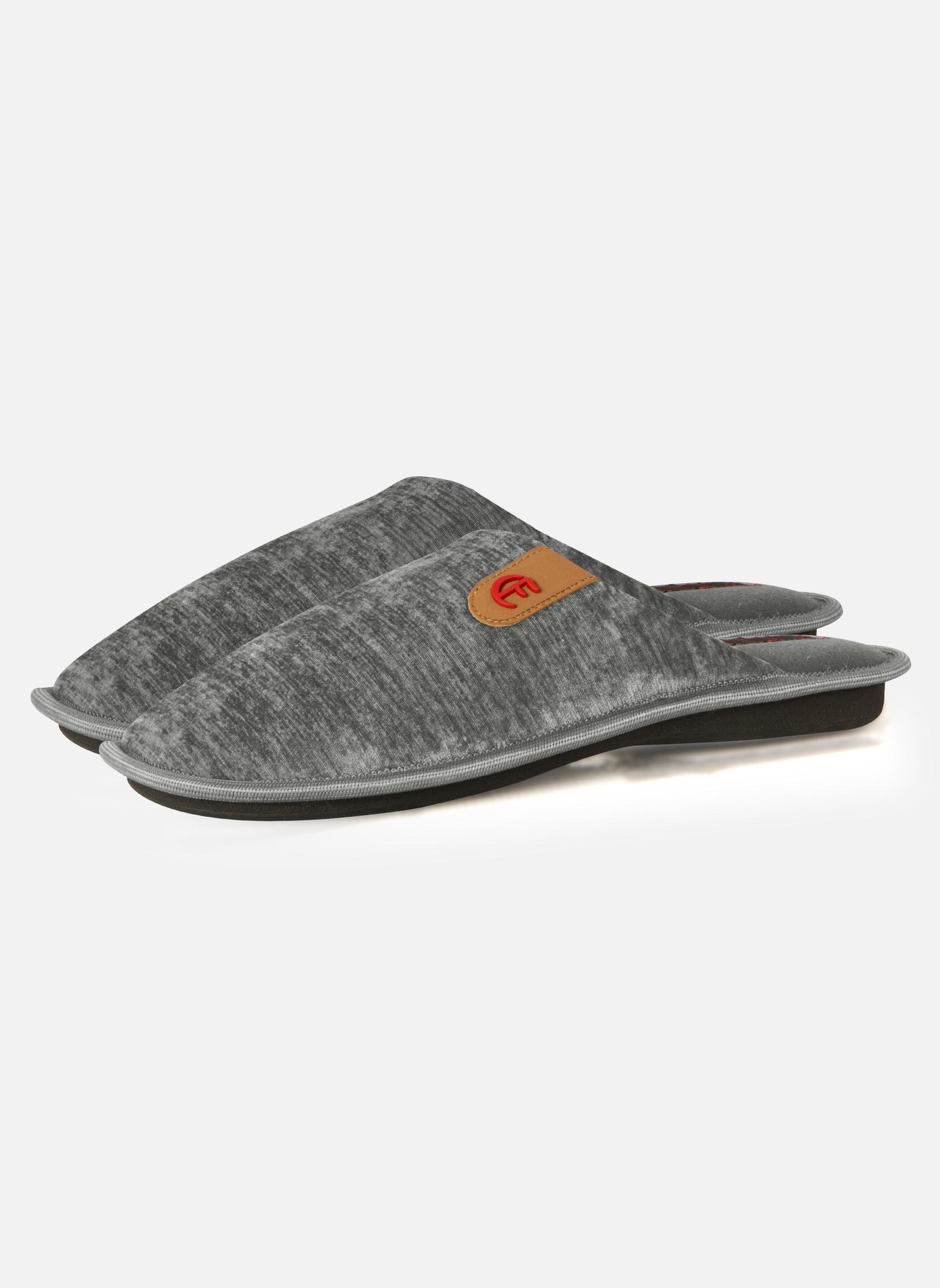 Chaussons BIKUS homme gris Eminence Chaussons BIKUS homme gris Gris