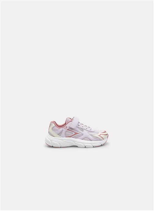Bata Baskets basses Baskets pour fille Bubblegummers avec bride velcro - Rose fille rose