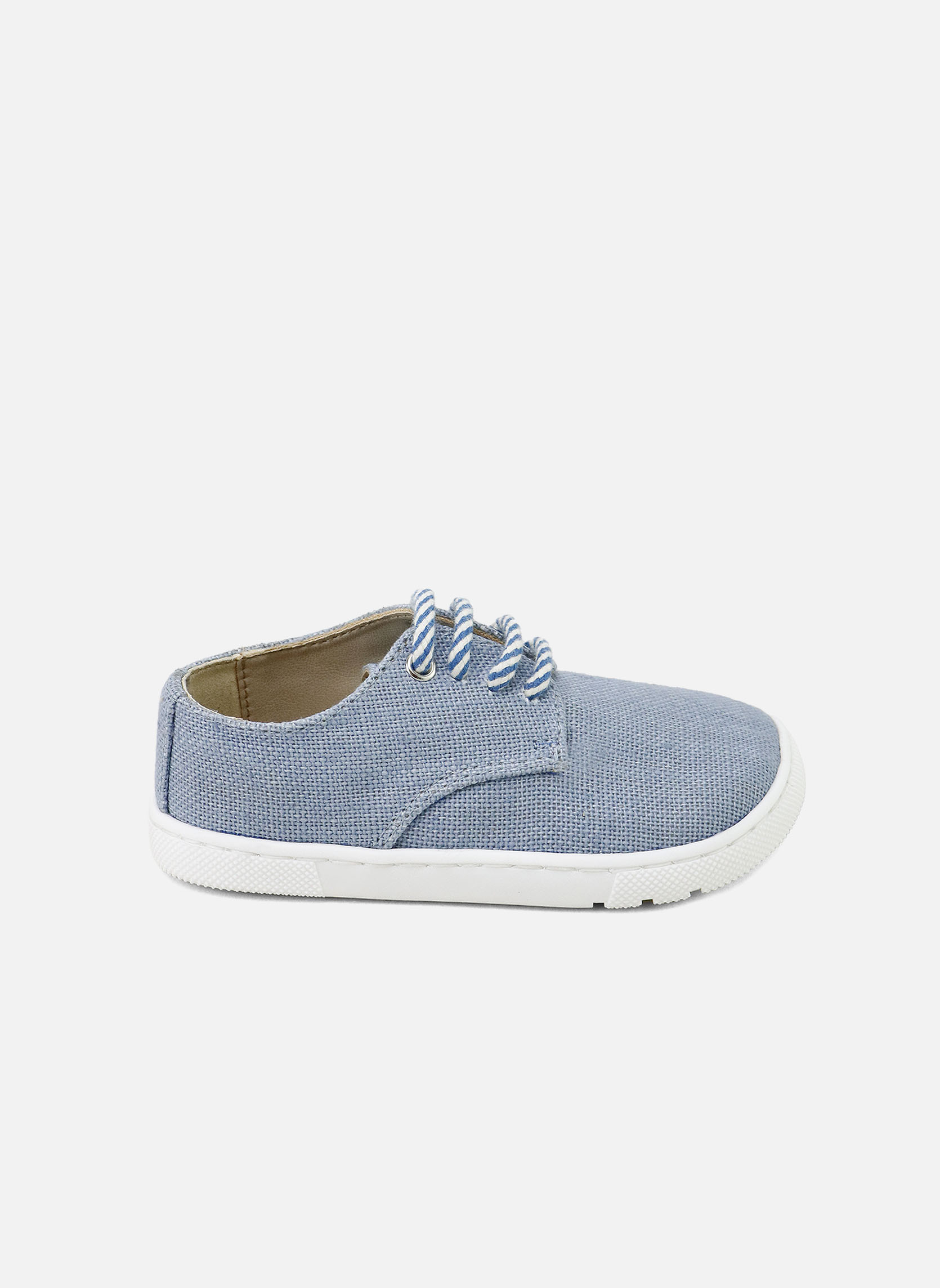 Baskets basses 58017AN-LINO-INDIGO garçon bleu Eli 1957 Baskets basses 58017AN-LINO-INDIGO garçon bleu Bleu