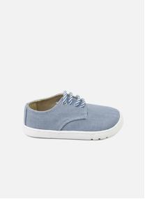 Baskets basses 58017AN-LINO-INDIGO garçon bleu