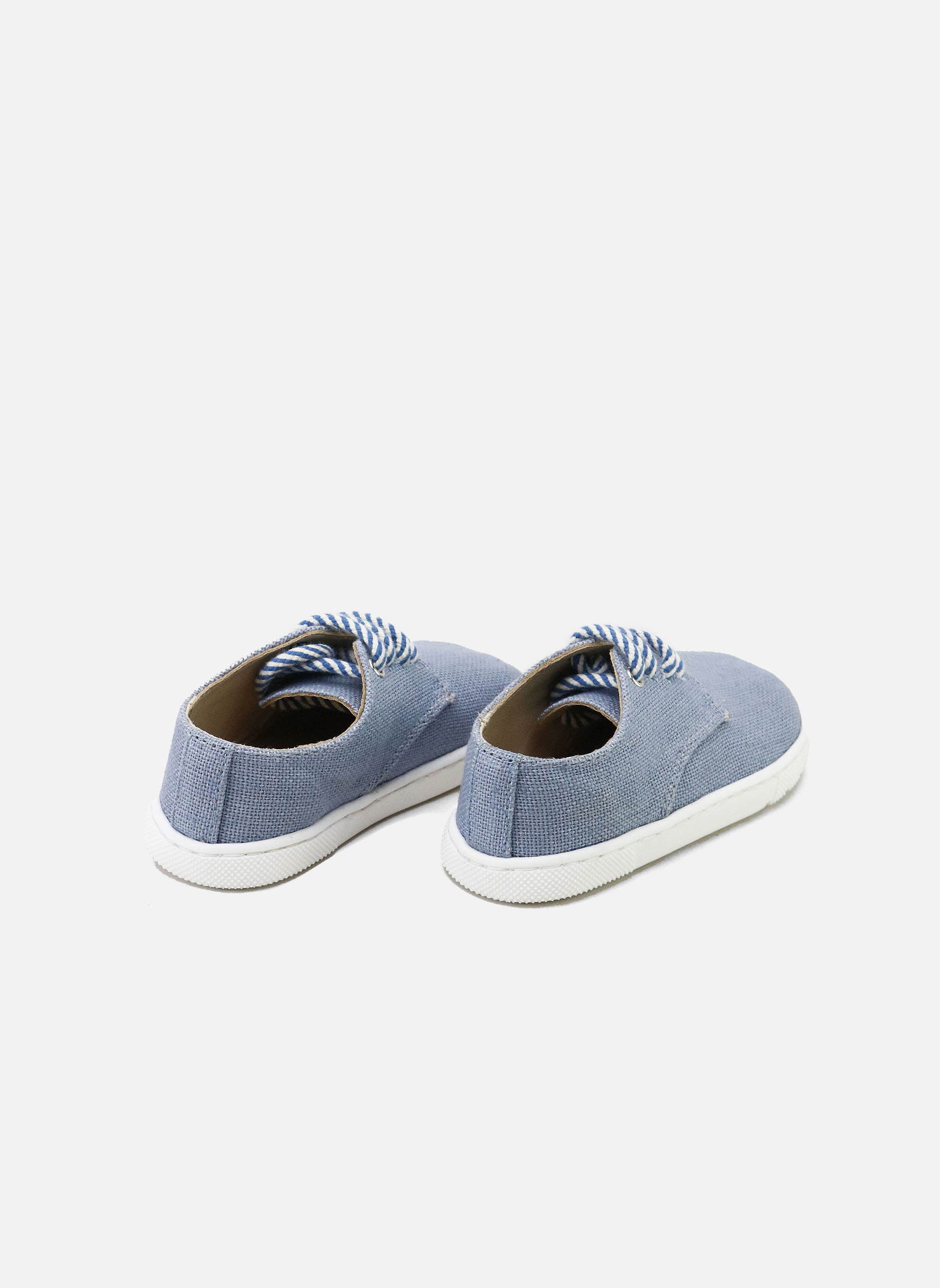 Baskets basses 58017AN-LINO-INDIGO garçon bleu Eli 1957 Baskets basses 58017AN-LINO-INDIGO garçon bleu Bleu