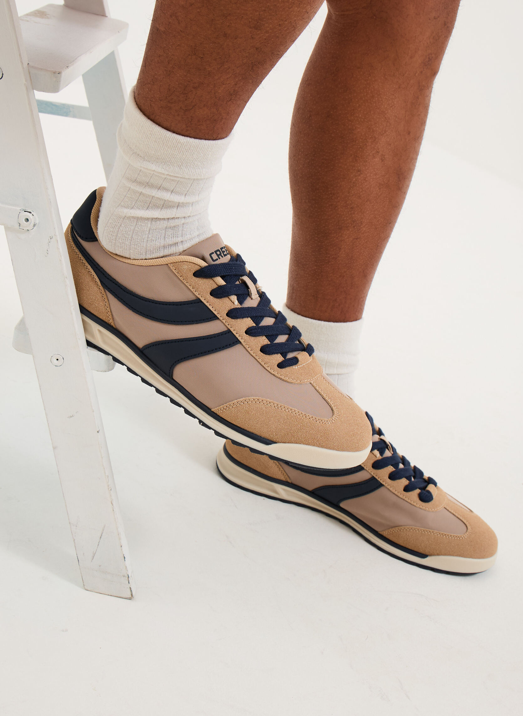 Baskets basses TERRY_S_H_TB_0_261 homme beige CREEKS Baskets basses TERRY_S_H_TB_0_261 homme beige Beige