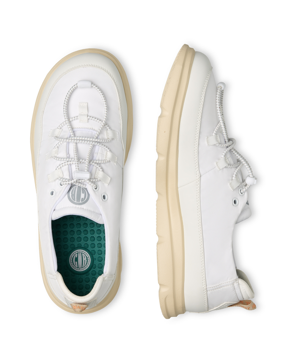 Baskets basses Sneakers EASY CLIP UNI. Blanc- femme blanc CNR Project Baskets basses Sneakers EASY CLIP UNI. Blanc- femme blanc Blanc