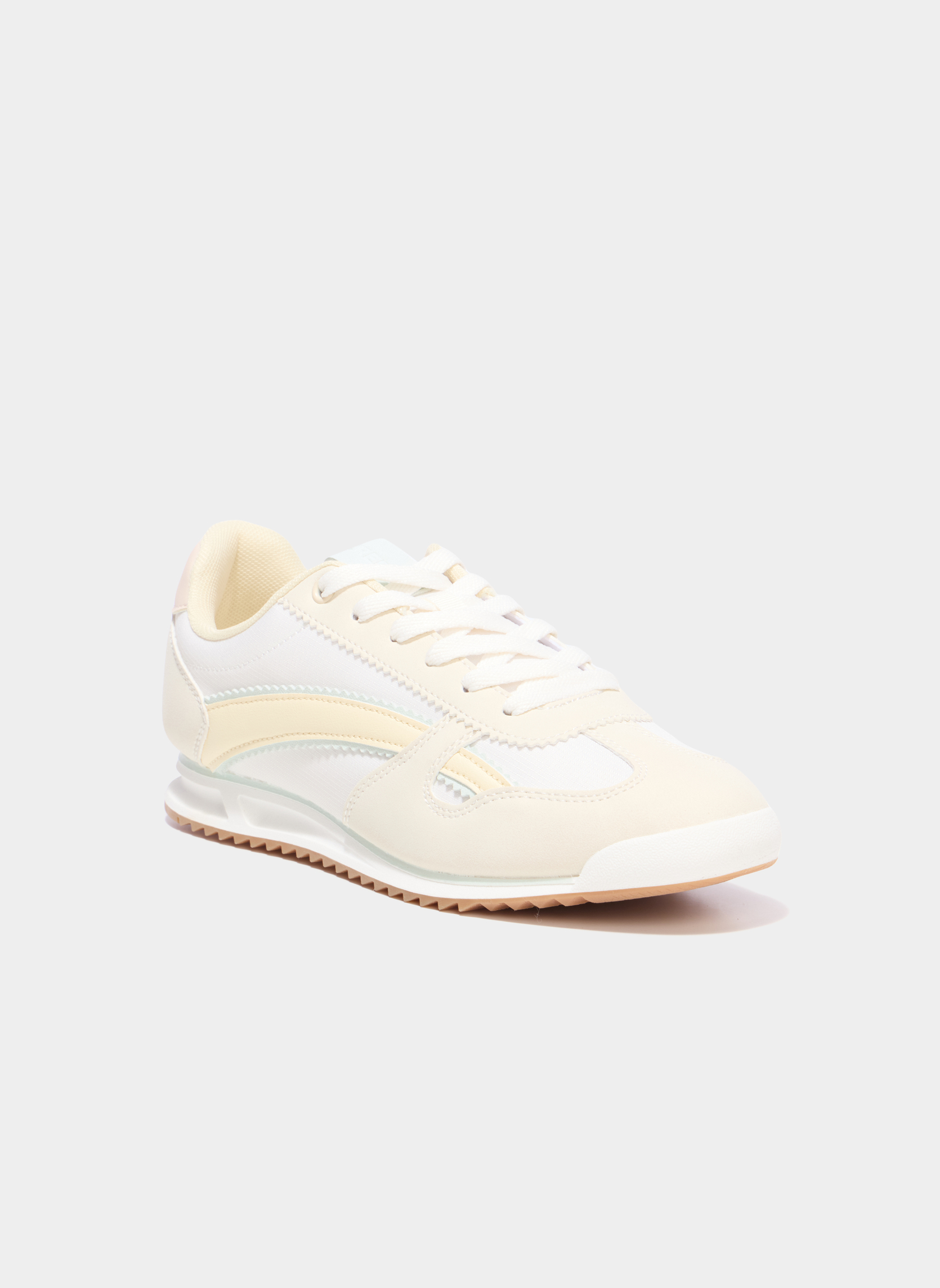 Baskets basses TROLA_S_F_TB_0_261 femme beige CREEKS Baskets basses TROLA_S_F_TB_0_261 femme beige Crème