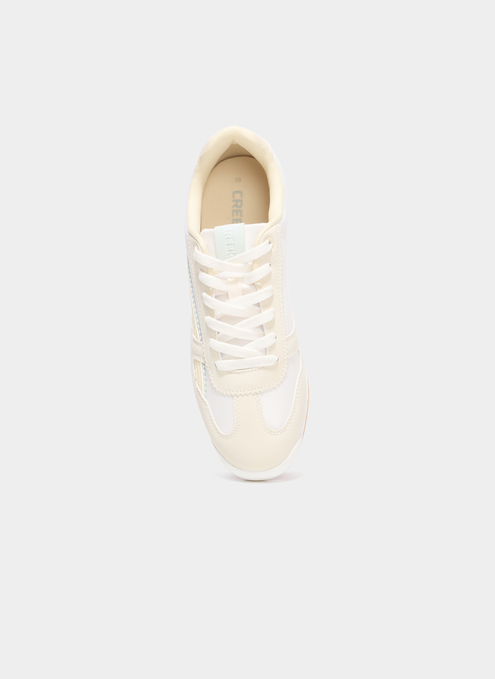 Baskets basses TROLA_S_F_TB_0_261 femme beige CREEKS Baskets basses TROLA_S_F_TB_0_261 femme beige Crème
